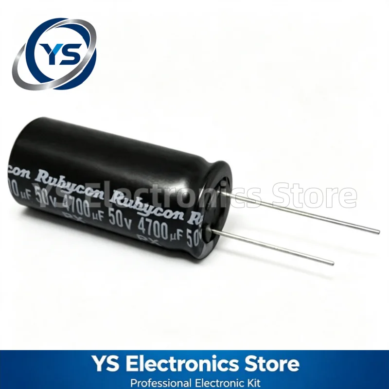 Фото Электролитический конденсатор Rubycon серии PX 50V4700UF 18x40 мм 50PX4700MEFC18X40 4700UF50V 50V 4700UF, абсолютно новый, оригинальный, 20% скидка. №4