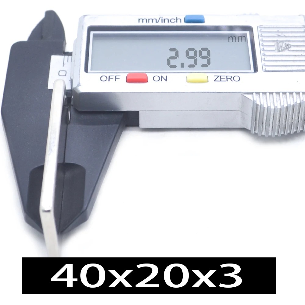 1/2/5/10 шт. магниты 40x20x3 N35 насыпью сверхпрочные Ленточные блочные Магниты