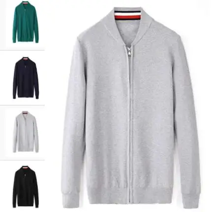 

TIM01 High Quality Hot Cotton Zipper Turtleneck Sweater Jumper Hombre Pull Homme Male Knitted Sweaters Streetwear 2020