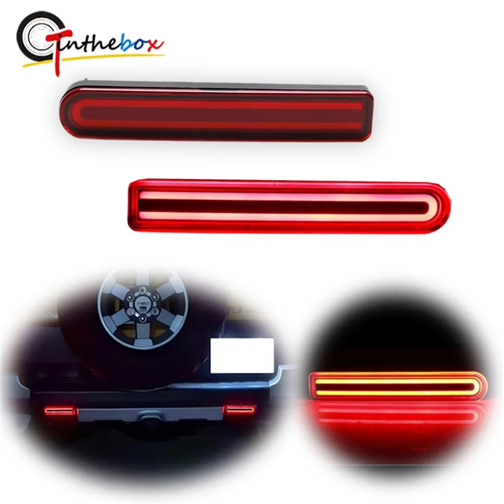 Красный фонарь заднего бампера для Toyota FJ Cruiser 2007-2014