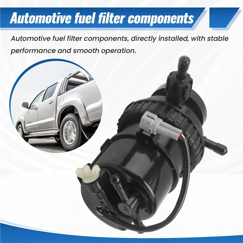 Фото Топливный фильтр в сборе для TOYOTA HILUX 2KDFTV KUN25 2004-2015 23300-0L032 23300-0L010 233000L032 233000L010-A28K №3