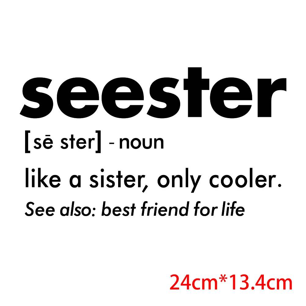 Термоклейкие нашивки Seester термоклейкие для одежды лучшей подруги | Дом и сад