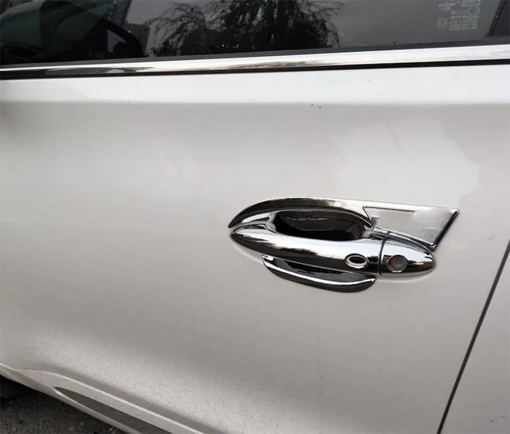 Для Chery Tiggo 5X 2017 2018 2019 2020 ABS хромированный автомобиль внешняя дверная ручка отделка