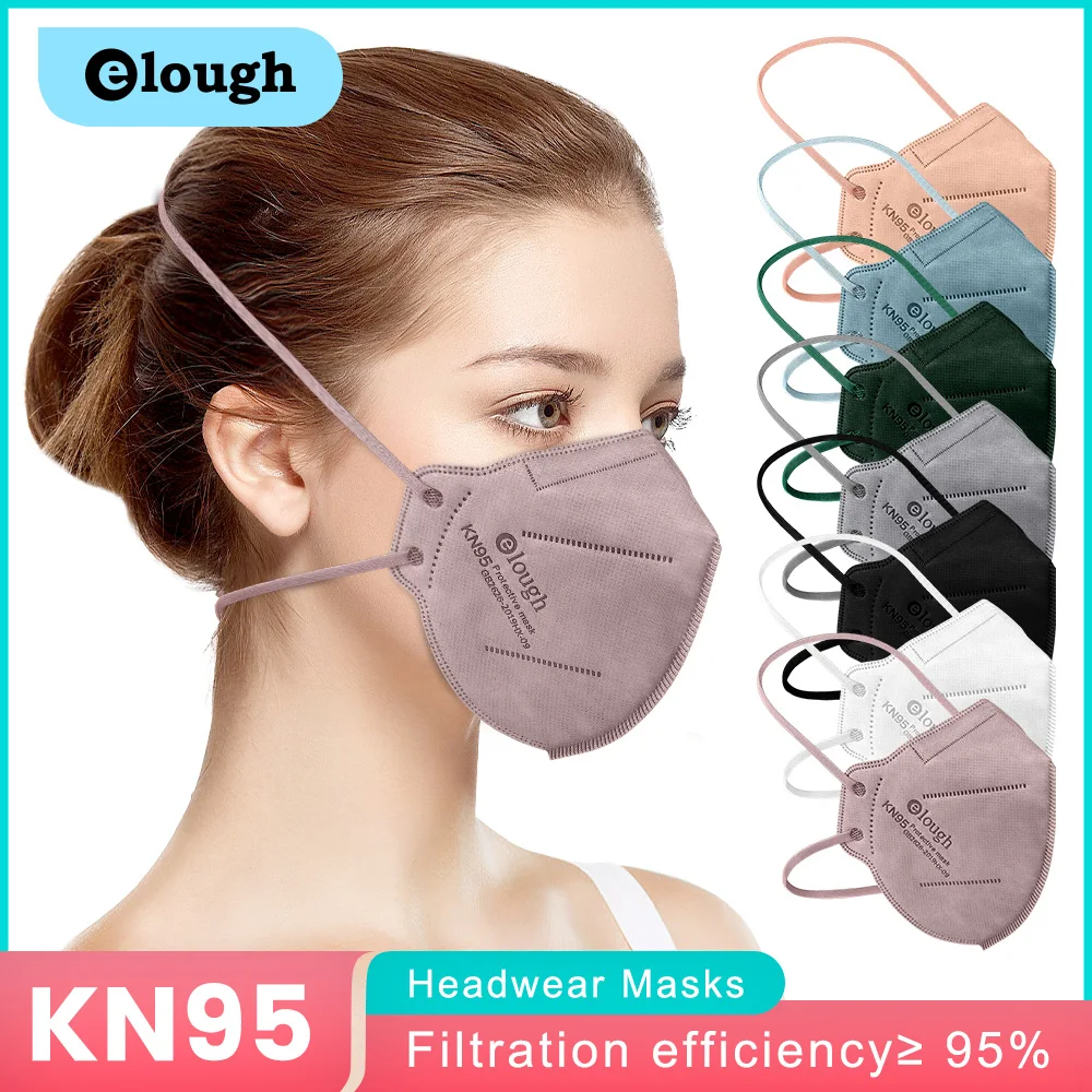 

Elough маска ffp2 с ремешком для головы mascarillas kn95 маски 5 слоев ffp2mask сертификат mascarilla fpp2 маска для лица