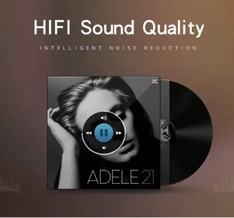 Фото Беспроводные Bluetooth-наушники TWS Air Pro 2026 HiFi с шумоподавлением, водонепроницаемые, для iPhone и Android №4