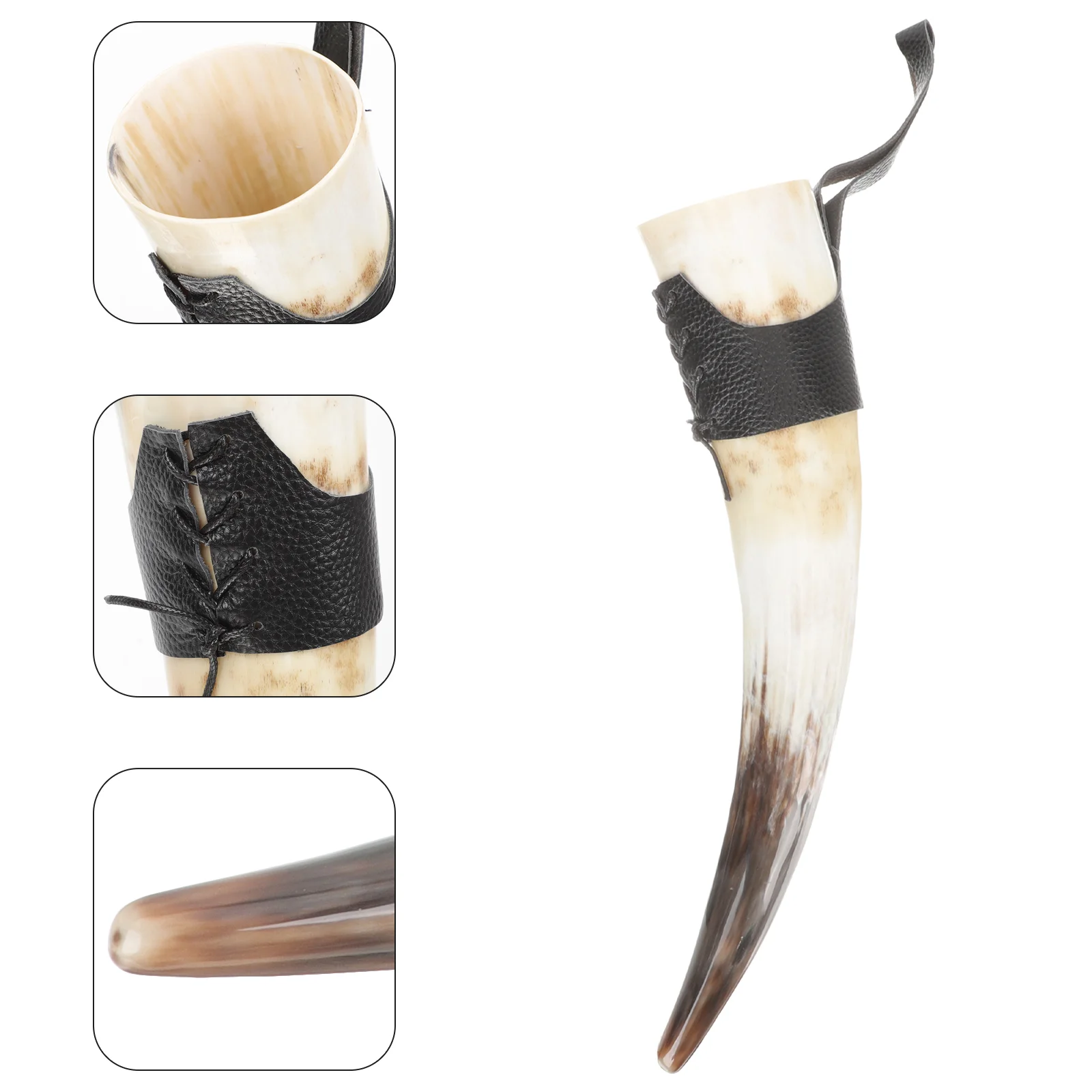 

Horn Cup Handmade Horn Decor Beer Drinking Mug Horn Mug for Decor Cup