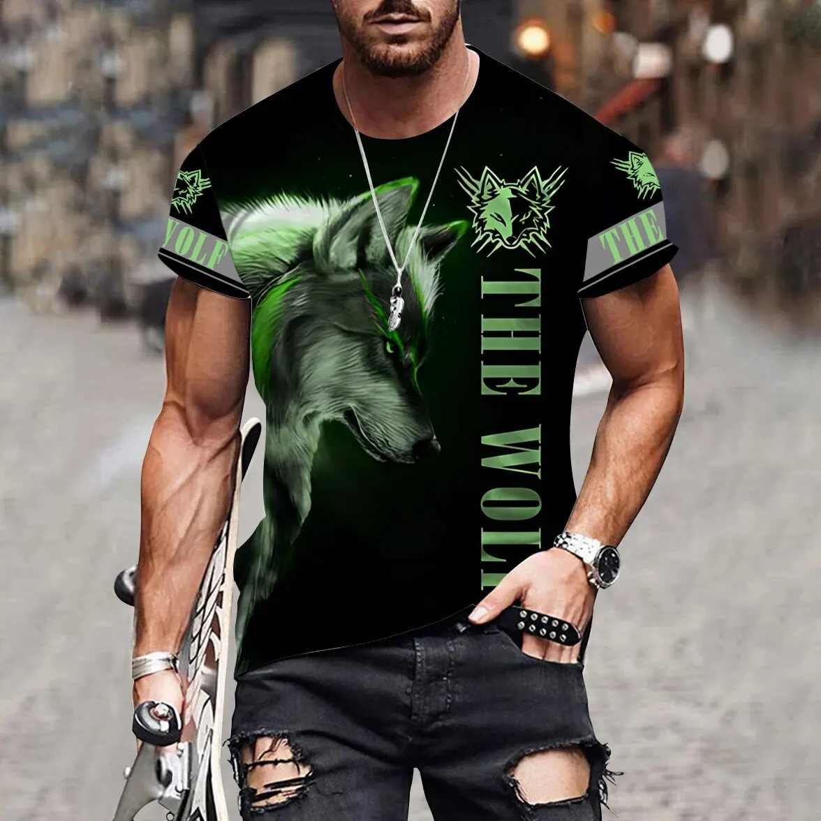 Мужские спортивные короткие рукава