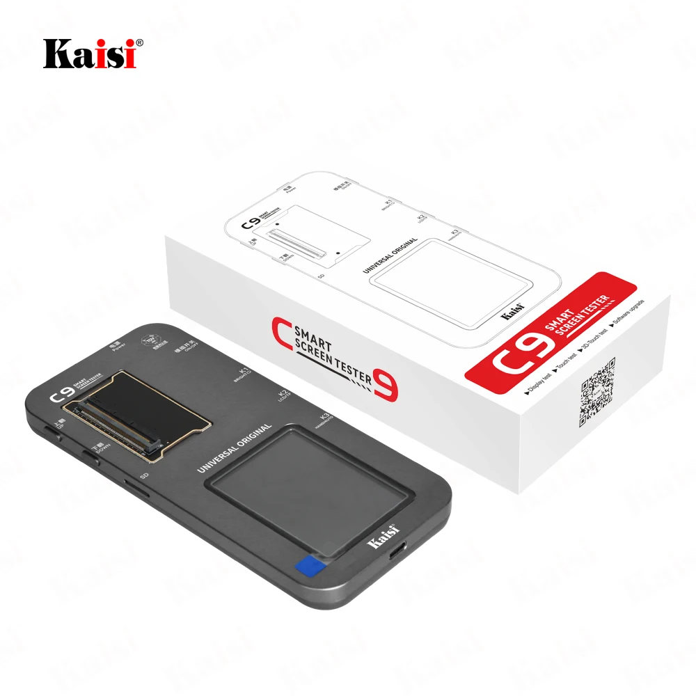 Kaisi C9 ЖК-тестер сенсорного экрана для 15 испытательный ящик инструментов машина