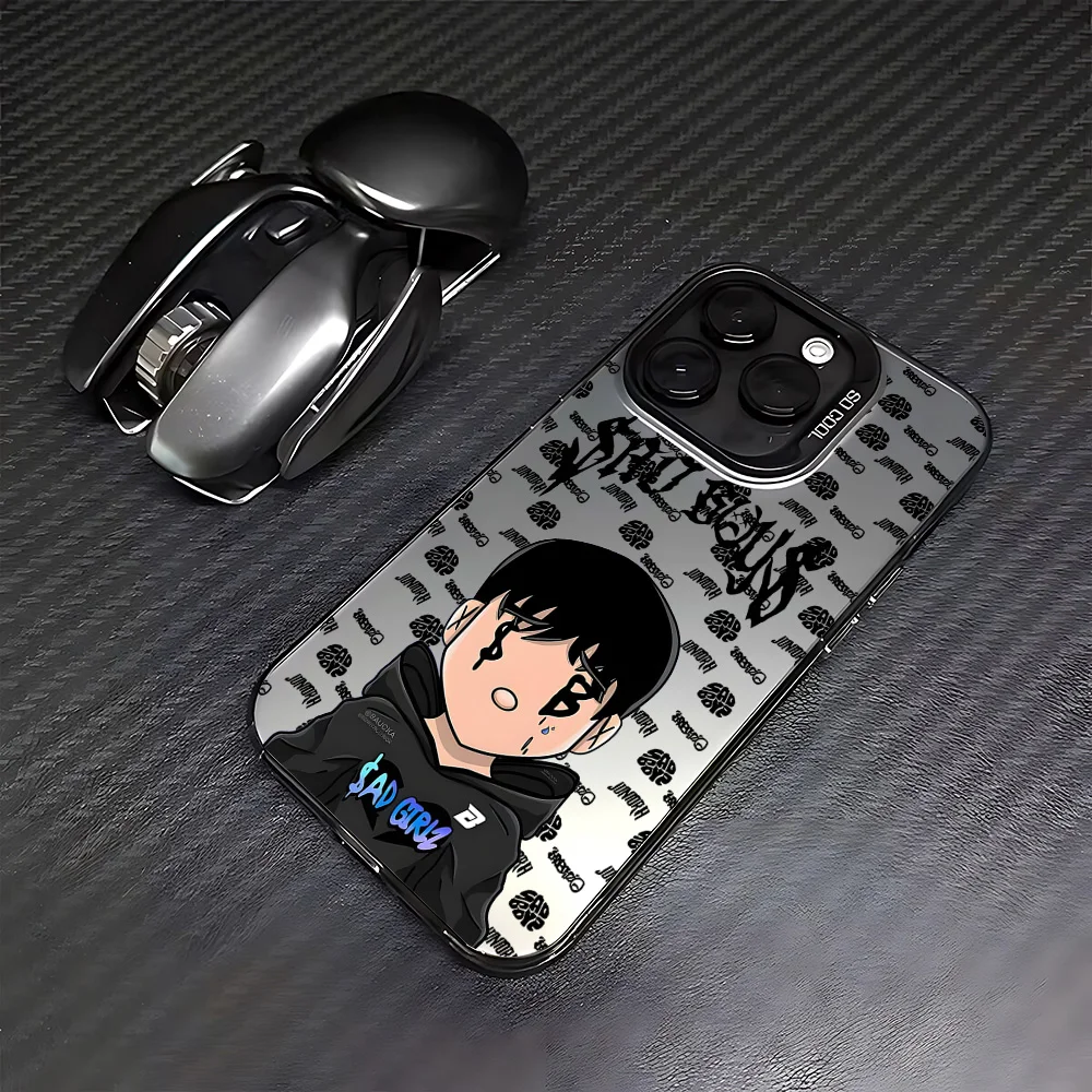 Фото Горячий чехол для телефона J-Junior H SAD BOYZ для Samsung Galaxy A17 A07 A16 A06 A35 A55 A25 A15 A56 A54 A36 A34 A24 A26 4G 5G Matte Cover №4