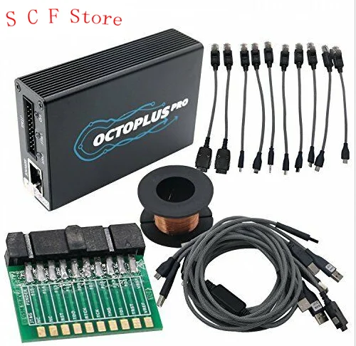 

Octo plus Pro Box with 25 in 1 Cable Set Activated for Samsung and LG eMMC JTAG