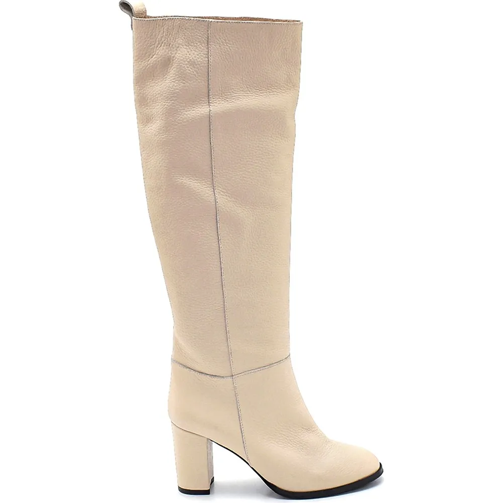 

Dorlie Women Leather High-Heeled Boots
