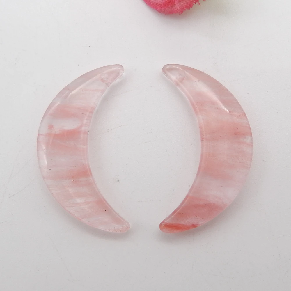 Женские серьги с драгоценным камнем Volcano Cherry Quncortz ювелирные изделия ручной