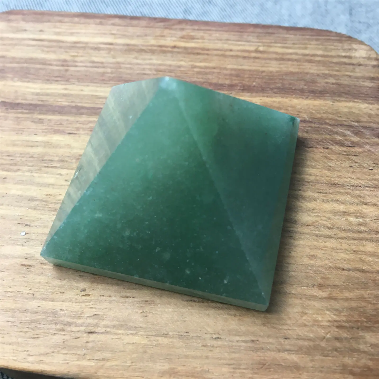 

Natural Dongling jade pyramid crystal healing