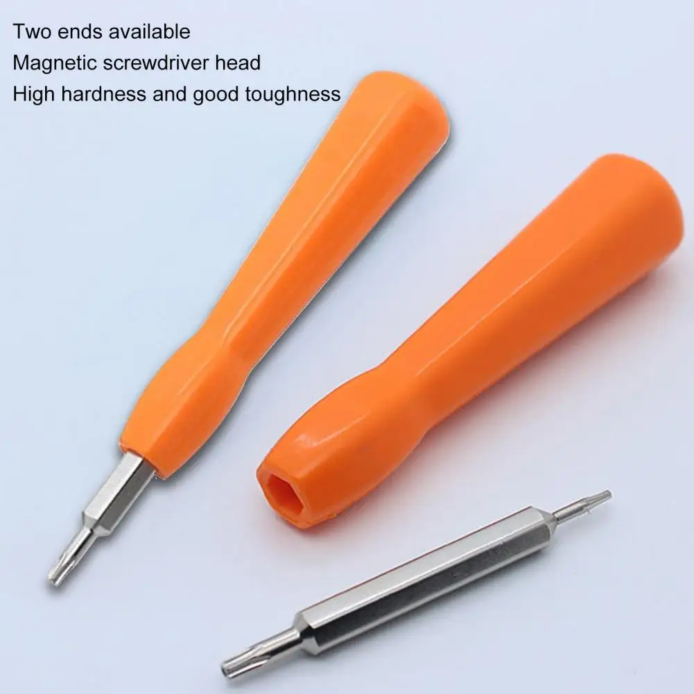 

Кольцевая отвертка для дверного звонка, Замена аккумулятора, защитные винты, двухсторонняя отвертка, подходит для видео, дверной звонок, оборудование