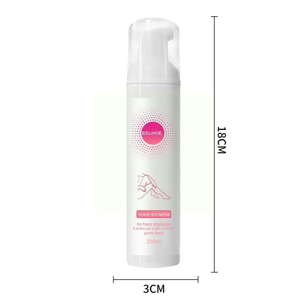 

100ml Depilation Hair Removal Foam Cream Mousse Spray Convenient Painless Hair Remover Body Not Bikini Fast Spray Harm Summ H3b0
