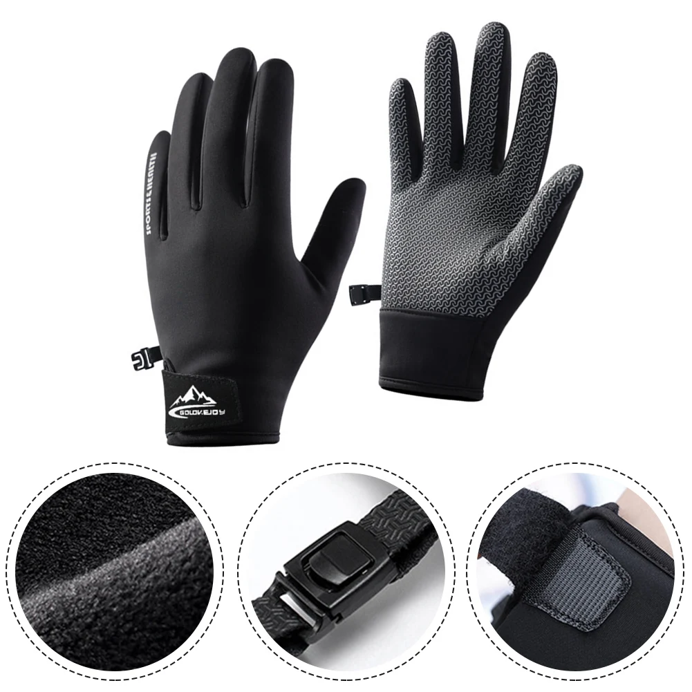 

Cycling Gloves FOR-Frisbee Gloves Men Women Unisex Fishing Winter Warm Non-slip Wear-resisting Gloves Sports Equipment