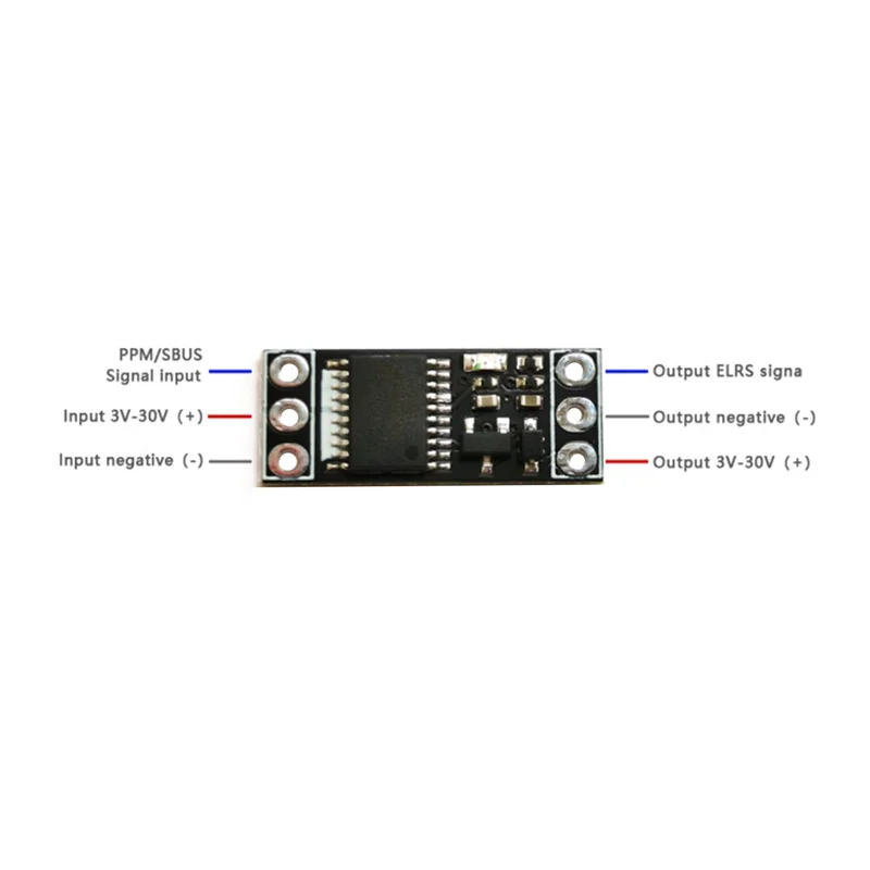 Плата адаптера CR1 Module PPM/SBUS на ELRS CRSF для передатчика AT9S WLFY