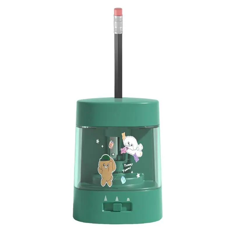 

Electric Pencil Sharpener Electric Plug-in And Battery Powered School Supplies Handheld Drawing Pencil Sharpeners Automatic