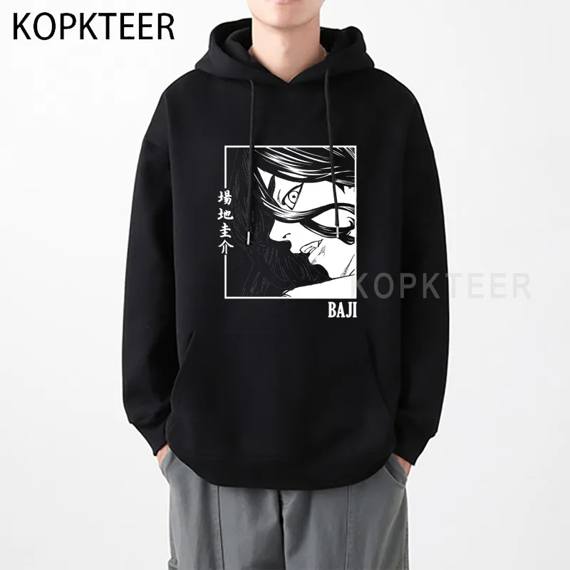

Мужские толстовки Baji Keisuke с японским аниме принтом Токийский рептилии, мужские пуловеры, свитшоты унисекс, толстовки с капюшоном 90-х, Прямая ...