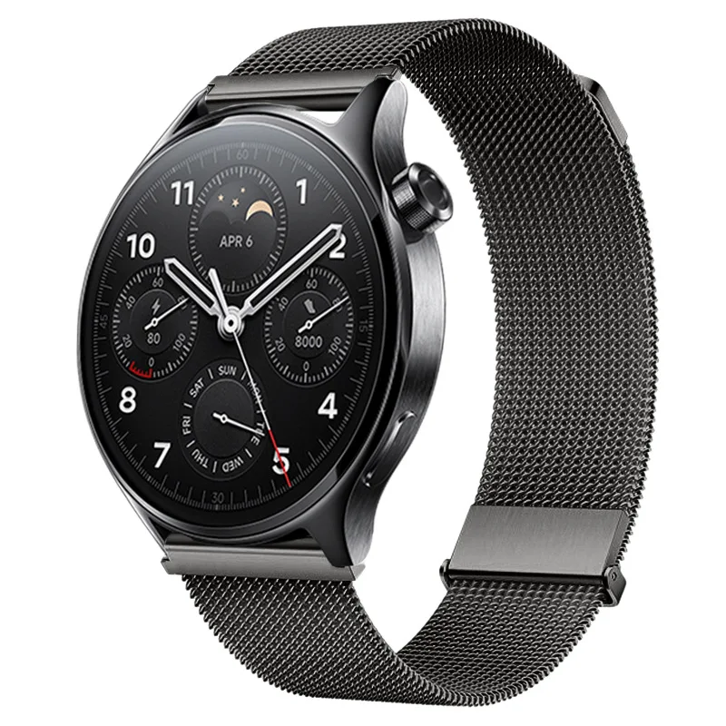 20mm 22mm Milanese Strap For Xiaomi Watch S1 Pro / Active/Color / Mi Watch Wristband Watchband for Huawei GT3 GT2 2Pro Bracelet