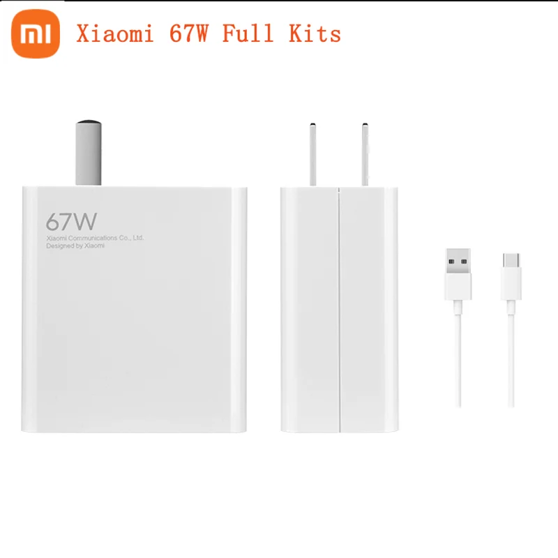 

Xiaomi Mi 67W Fast Charger set Original Xiaomi 11 Pro amp Xiaomi 11 Ultra 36 Minutes Fully Charged for laptop air 13.3 Notebook
