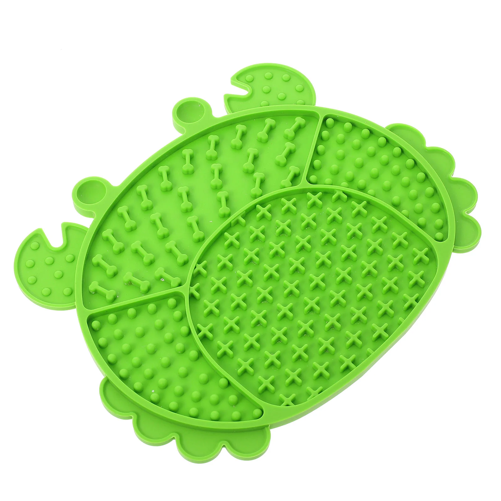 

Pet Slow Food Mat Feeding Treat Licking Dog Pad Puppy Feeder Eating Silicone Bowl Appease Cat Water