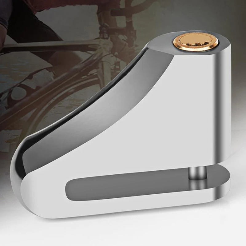 

Портативный замок для дискового тормоза мотоцикла, водонепроницаемый удобный замок для колеса с защитой от кражи, безопасные аксессуары дл...