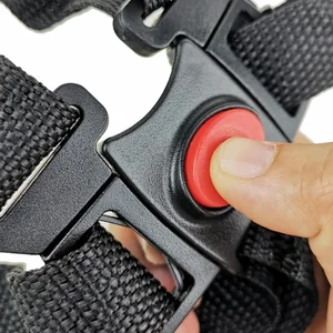 Imported Universal Baby Stroller Safety Belt Pushchair Chair Strap Harness Chair Adjustable 5 Point Harness C