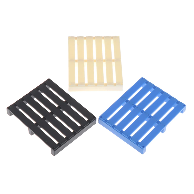 

1/12 Scale Miniature Dollhouse Simulation Pallets Flitting Cargo Pallet Pretend Play Doll House Furniture Accessories Toy