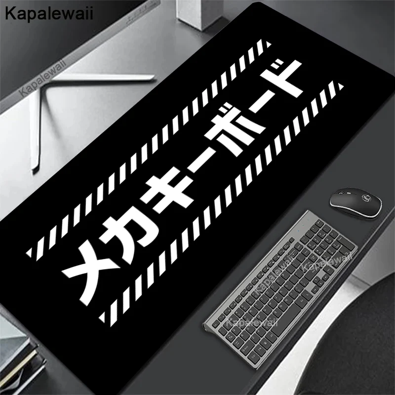 

Большой игровой коврик для мыши, черный и белый коврик для мыши, компьютерный коврик для мыши, геймерский Настольный коврик для сшивания, ко...