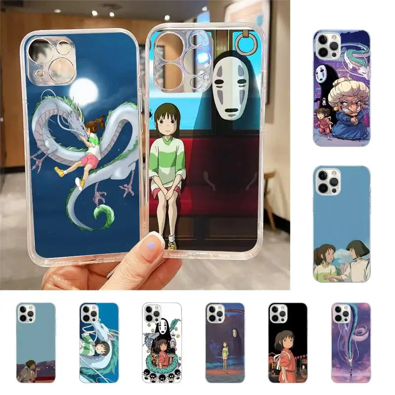 

Studio Ghibli Spirited Away Totoro Phone Case For Iphone 7 8 Plus X Xr Xs 11 12 13 Se2020 Mini Mobile Iphones 14 Pro Max Case