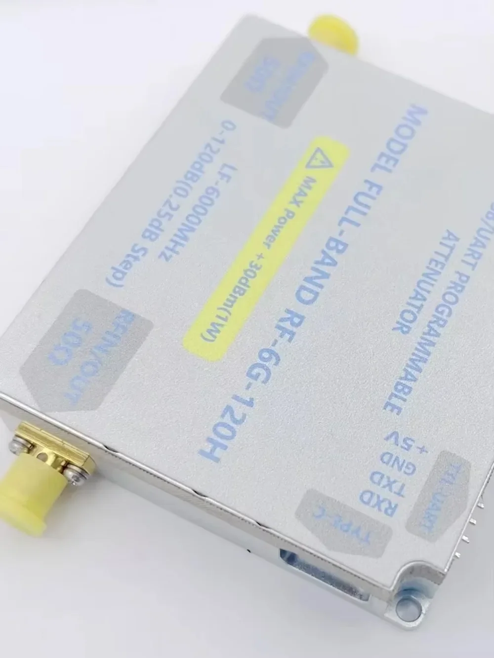 LF-6GHZ-120DB Двунаправленный радиочастотный аттенюатор с цифровым управлением