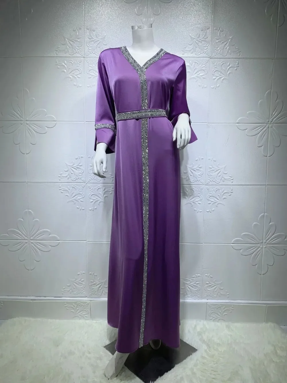 Мусульманское платье Ид Мубарак 2021 женское Абая кафтан Дубай вечерние платья с