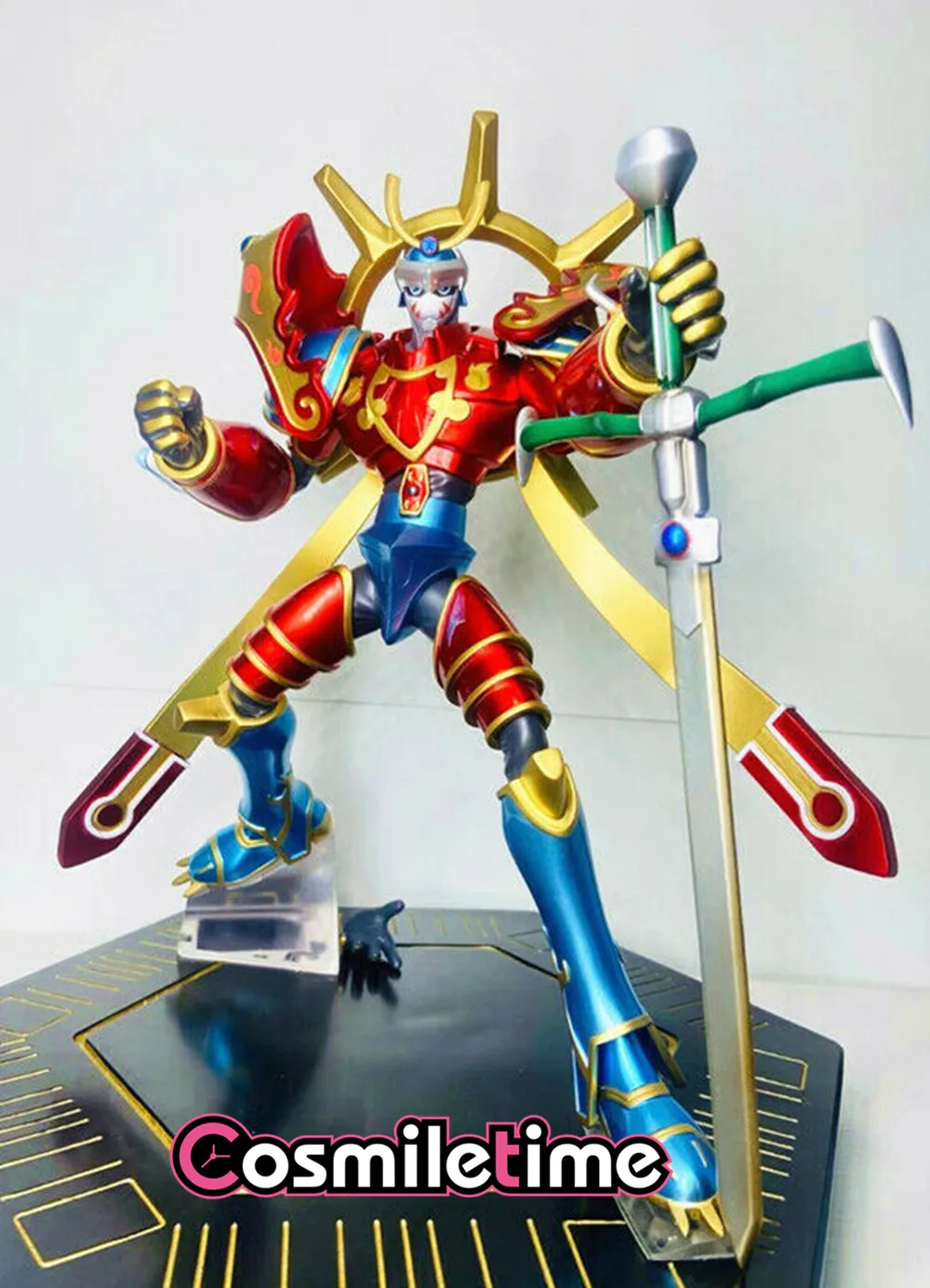 

In Stock FFY Studio Digimon Digital Monster 35cm Susanoomon Resin Figure Model Children's Toys For Girl Anime Figure Gifts