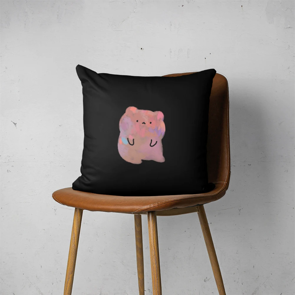 

FROG PILLOW 128 Customizable Bedroom Bed Sofa Hotel Car Lumbar Pillow Fashion Decorative Pillow Cover