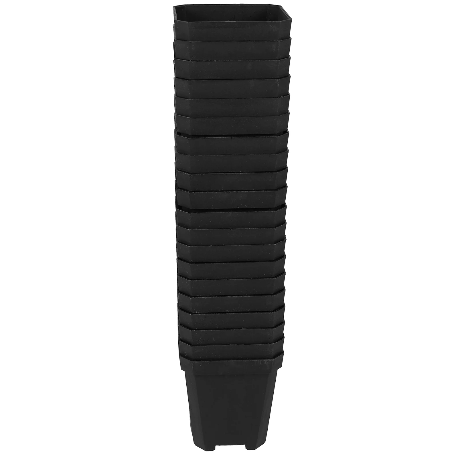 

20 Pcs Flower Pots Outdoor Garden Growing Succulents Square Starter Small Gardening