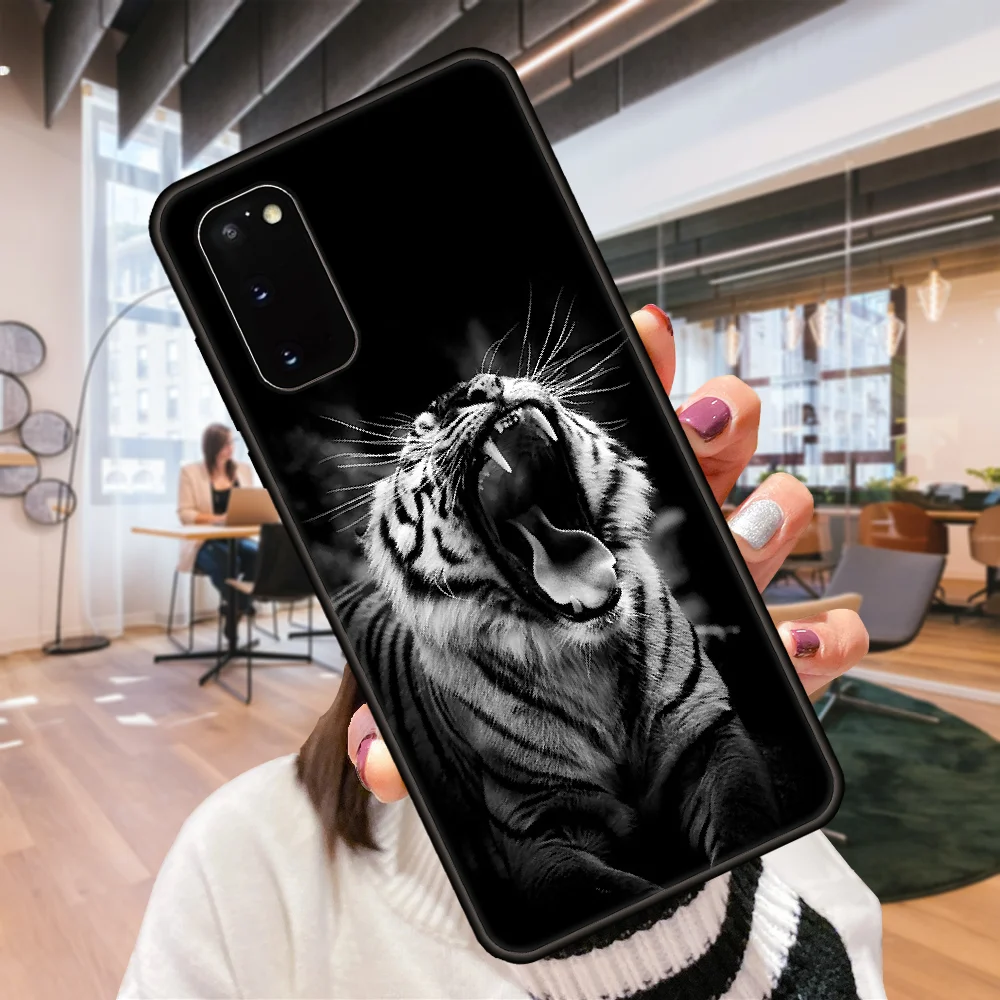 Чехол для телефона SamSung Galaxy S Note 10 20 7 6 9 8 Plus Edge E ультралегкий черный чехол Модный с