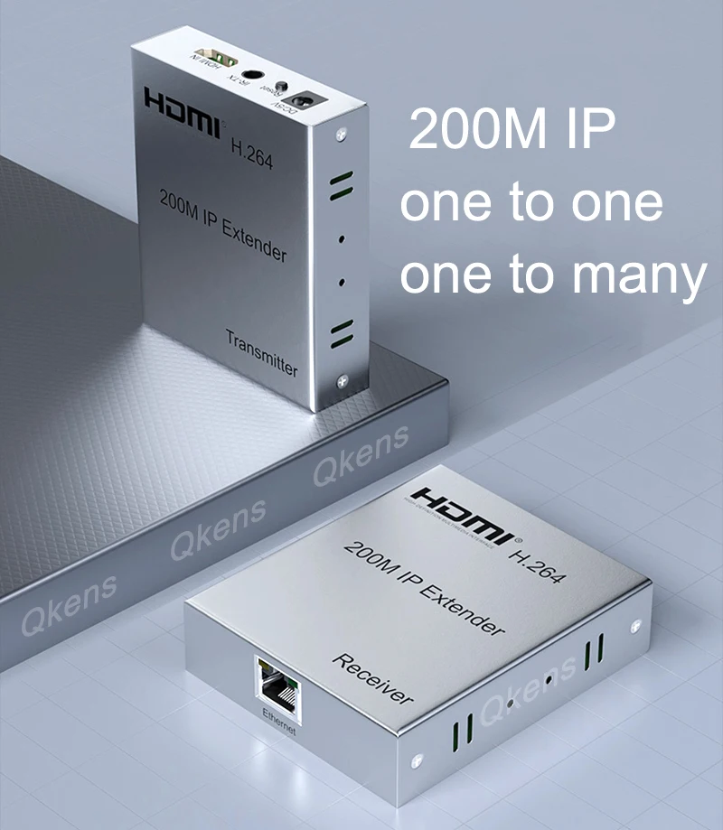 200 м IP HDMI удлинитель через UTP/STP CAT5e CAT6 RJ45 Ethernet LAN Сетевой кабель 1080p видео конвертер
