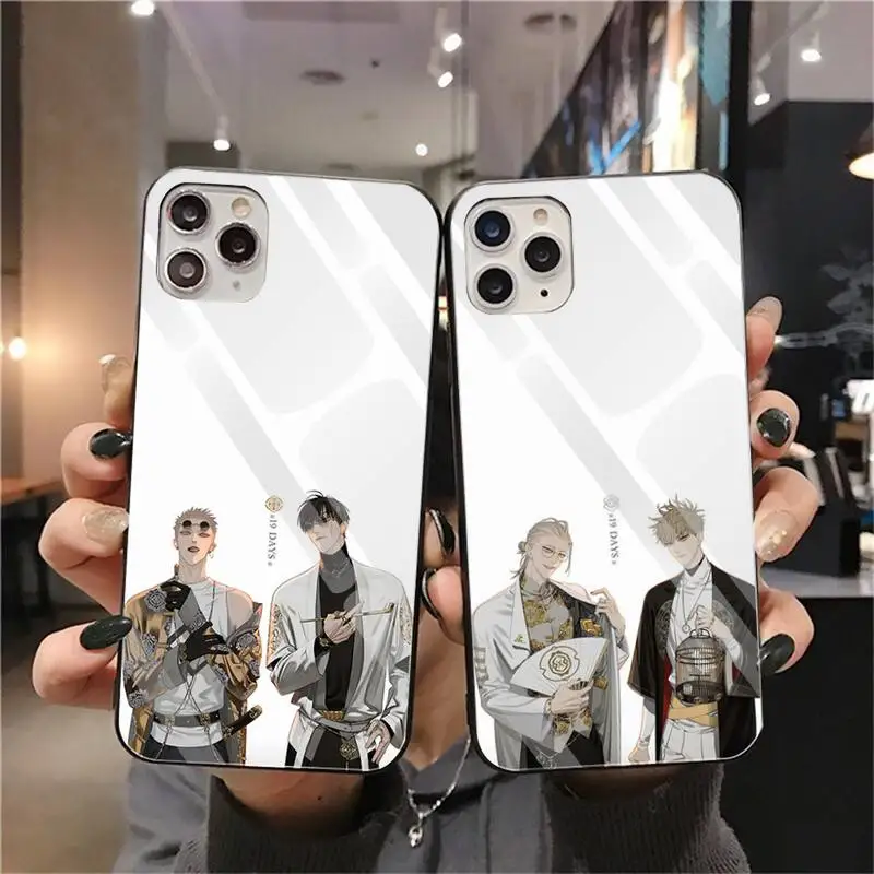 

19 days Phone Case Tempered Glass For iPhone 13 12 Mini 11 Pro XR XS MAX 8 X 7 Plus SE 2020 Soft Cover