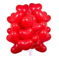 10pc red pink balloons 10inch love heart latex balloons wedding helium balloon valentines day birthday party inflatable balloons