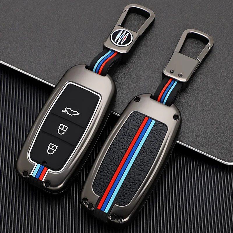 

Zinc Alloy+Silicone Car Key Case Cover For DongFeng DFM 580 370 S560 AX7 AX5 AX4 AX3 MX5 Auto Protection Shell Accessories