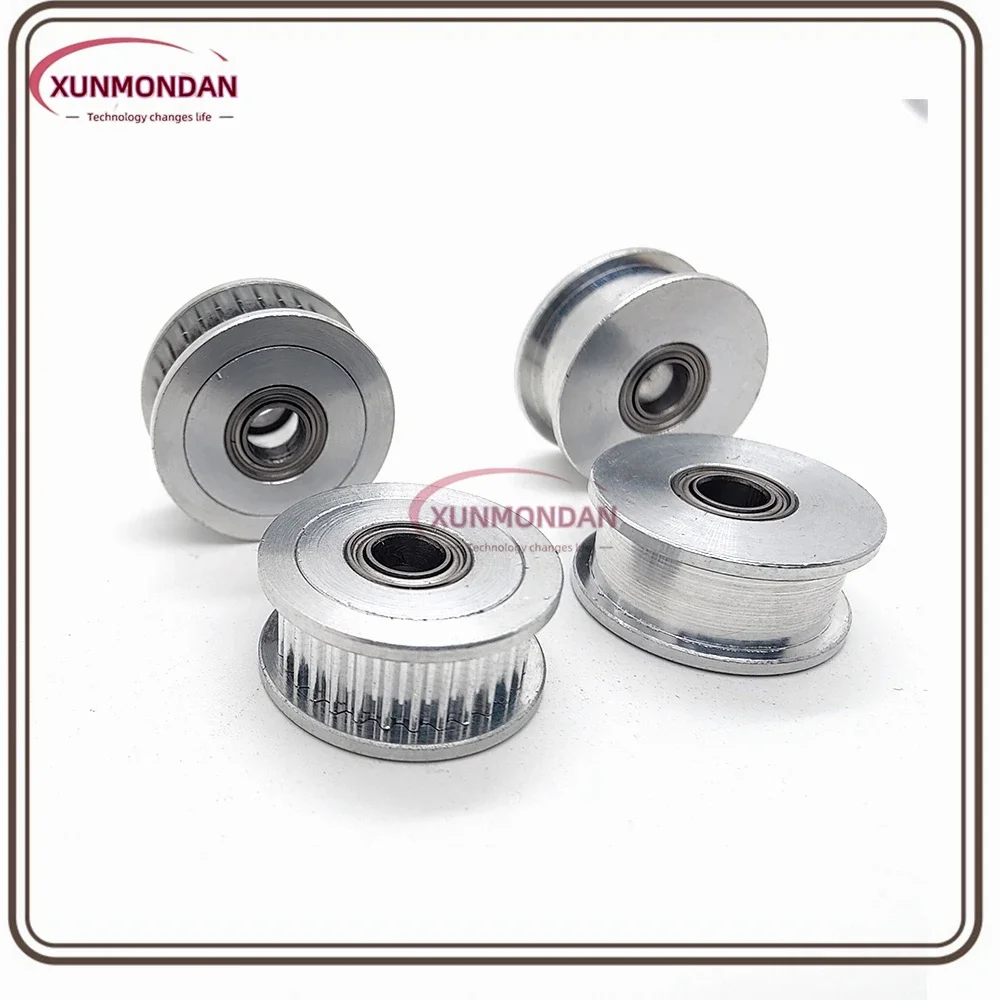 Xunmondan GT2/2GT48 зубья синхронного натяжного шкива диаметром 5/6/7/8/10 мм с подшипником