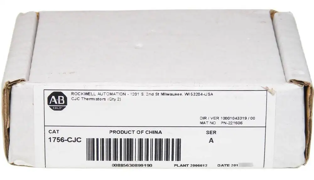 

Герметичные комбинированные Термисторы с холодным соединением AB 1756-CJC /A