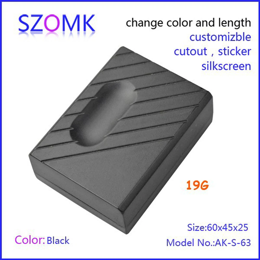 

SZOMK Plastic enclosures for electronics (1 pcs) 60*45*25mm enclosures for pcb distribution box switch case plastic box