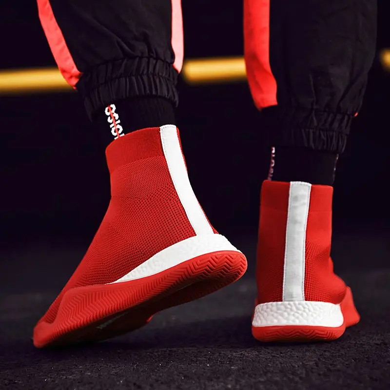 

Man running shoes socks sports and large size white sneakers men pink tennis Boy sport sneakers tennis