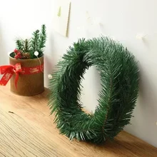 크리스마스 가랜드 인공 등나무, 가정용 크리스마스 장식, 크리스마스 트리 장식품, 새해 야외 실내 DIY 장식, 5.5m