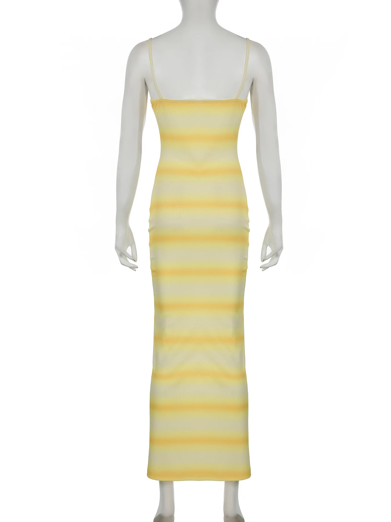 IAMSURE праздничное облегающее платье контрастных цветов с разрезом пляжный стиль