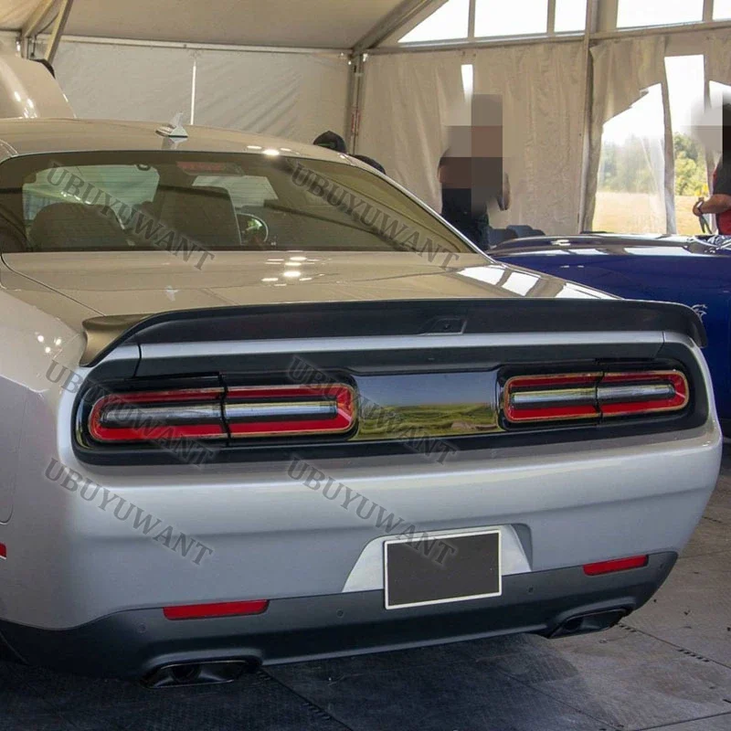 Фото Для Dodge Challenger SRT Hellcat 2015 2016-2021 пользовательские детали спойлер для губ HighKick комплекты кузова заднего крыла заводской магазин №1
