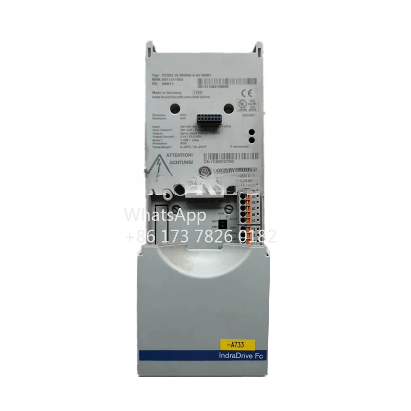 Сервопривод FCS01.1E-W0006-A-04-NNBV с панелью FCC01.1F-PB2-NNNN в хорошем состоянии