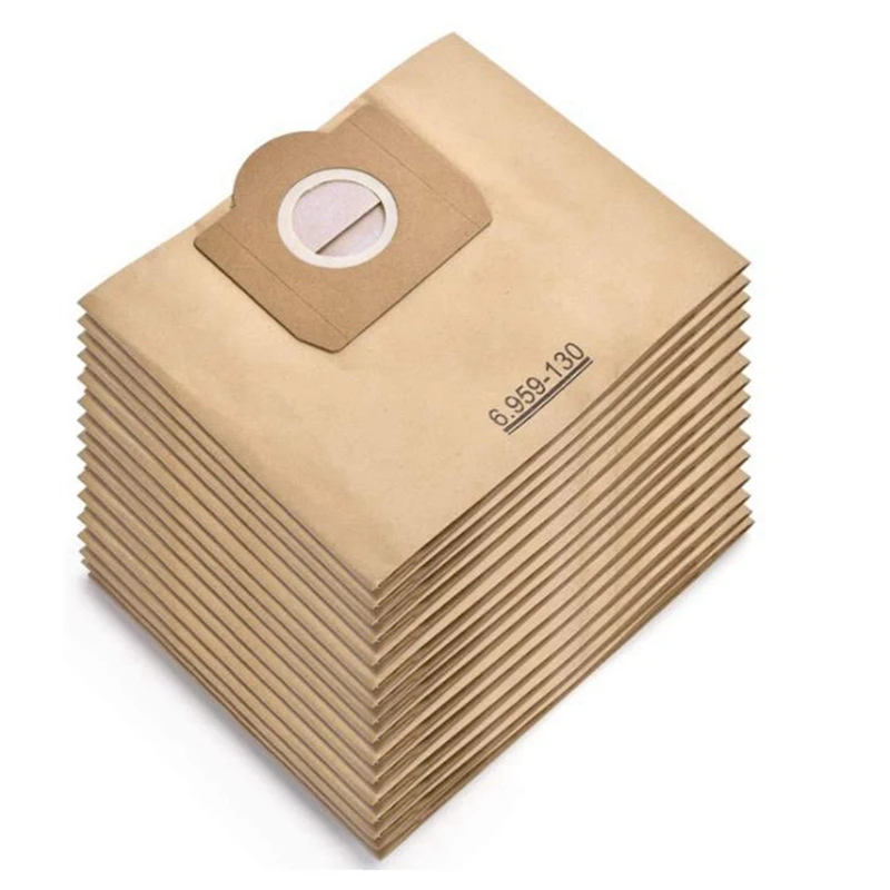 

75 Pcs Vacuum Cleaner Bag For Karcher 6.959-130.0 Filter Bags For A2201 WD3 Paper Bag Wet & Dry Vacuum Cleaner Parts